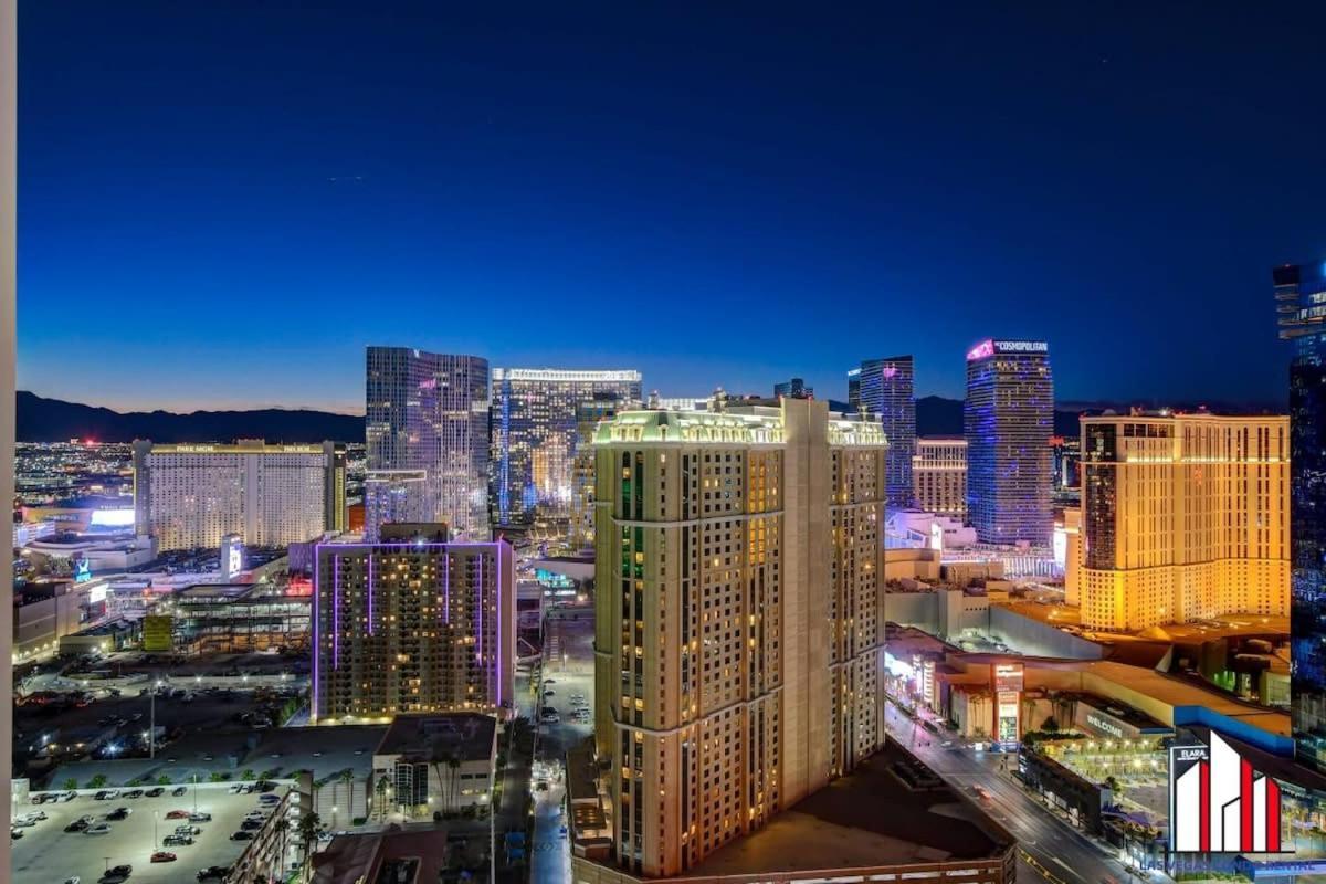 Mgm Signature-33-711 F1 Track & Strip View Balcony Las Vegas Buitenkant foto