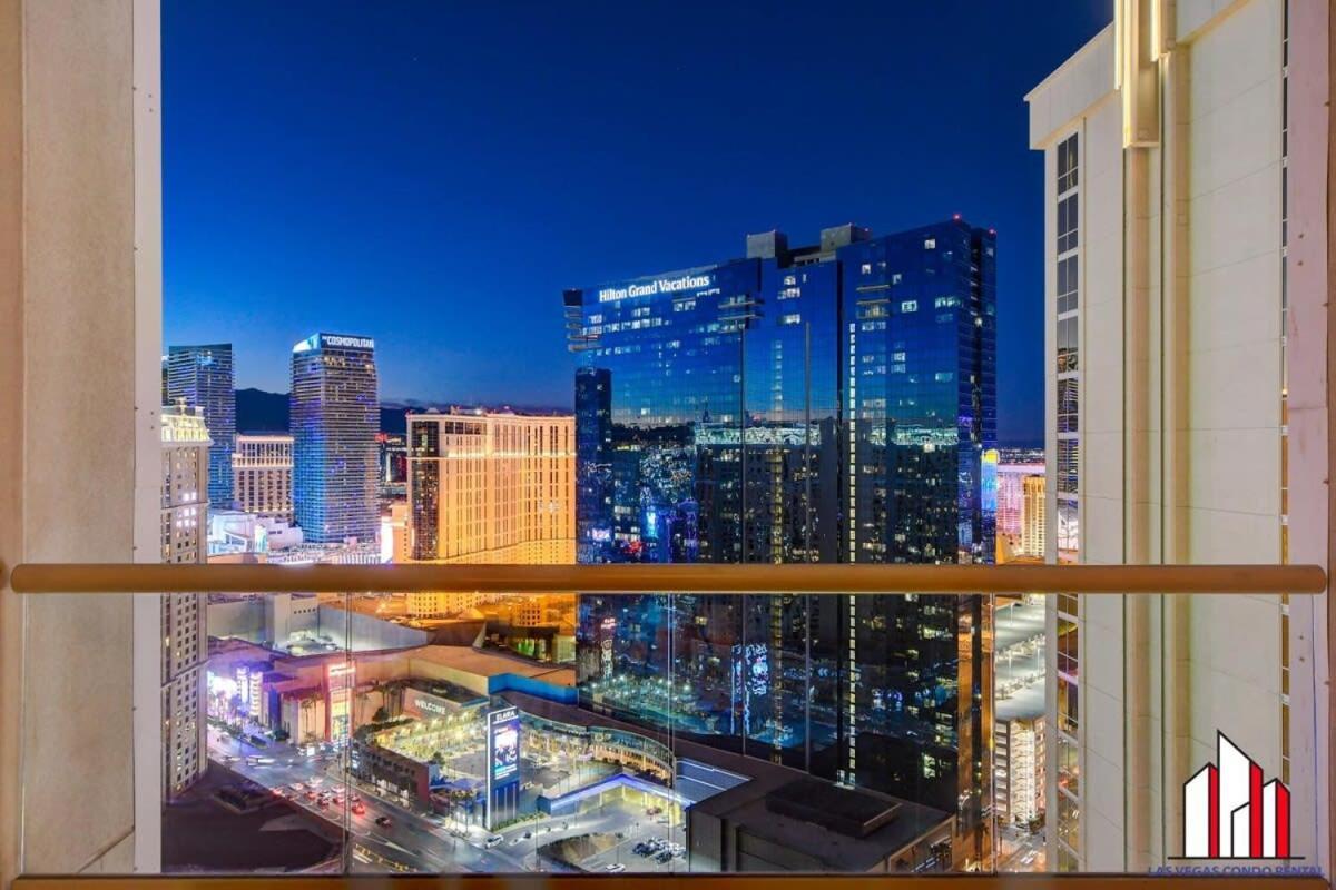 Mgm Signature-33-711 F1 Track & Strip View Balcony Las Vegas Buitenkant foto